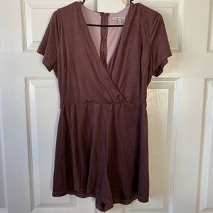 Charlotte Russe Violet Purple Romper